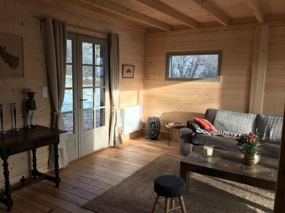 Maison De Bois En Pleine Nature A 20 Min De Beaune Montceau-et-Echarnant Exteriör bild